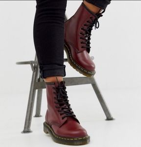Dr. Martens Luana Cherry Red boots